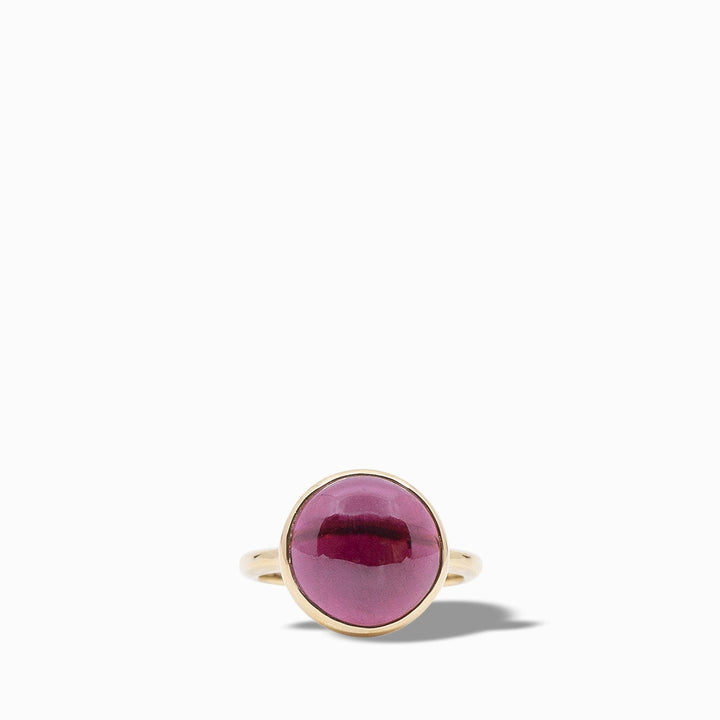 Rainbow Ring in Garnet