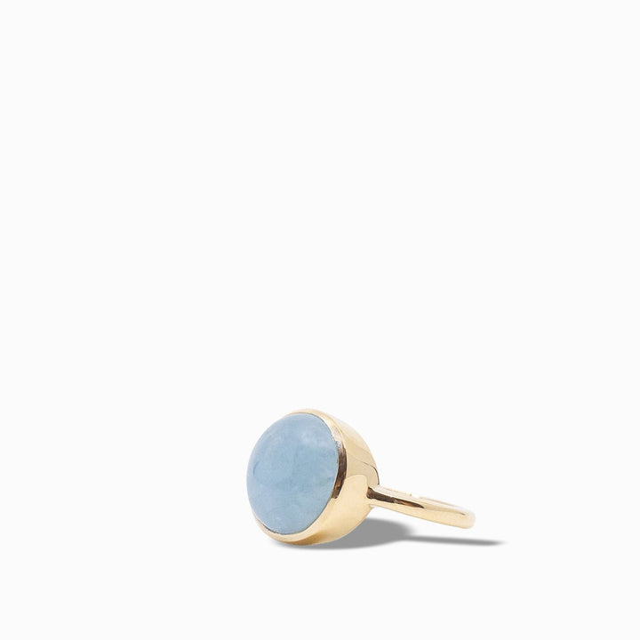 Rainbow Ring in Opaque Aquamarine